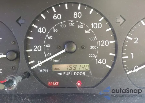 2001 Toyota Camry Le z USA, uszkodzony, nr VIN 4T1BG22K61U101337